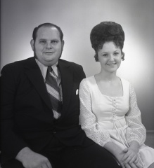 4435- Sharon Carroll and Husband, December 2, 1972