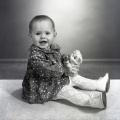 4437- Carolyn Crook's baby, December 2, 1972