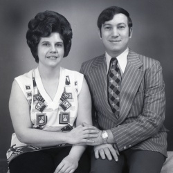 4534 Brenda White and husband 14 April 1973