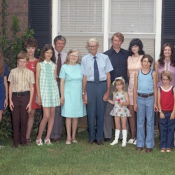 4595 R M Rush family 24 June 1973