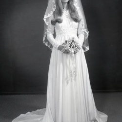 4968 Jennie Deason wedding dress 8 May 1976