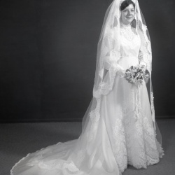 4990 Donna Parks wedding dress 25 July 1976