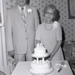 5123 W W Brocks 60th wedding anniversary 8 July 1978