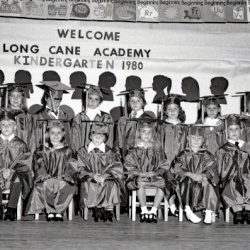 5244 Long Cane Academy Kindergarten Graduation 30 May 1980