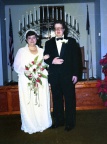 5460 Pauline Dillashaw Wedding announcement and couple 10 November and 30 December 1984