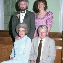 5527 Mary Gable Phillip Holloway wedding 21 April 1989