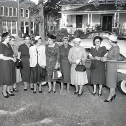 M128 McCormick HD ladies attend District Meeting 27 September 1958