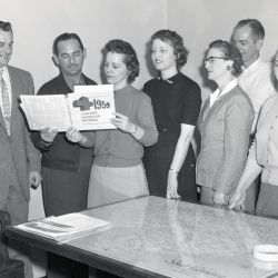 M178 1959 Red Cross Drive Officers 19 February 1959