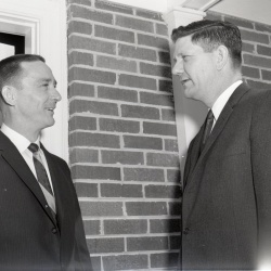 M189 1959 Cancer Fund Drive Doug Angley and George Dorn 8 March 1959