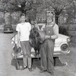 M202 Kellie Barnett kills turkey 9 April 1959