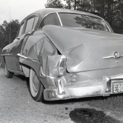M205 McKinney wreck on Route 81 22 April 1959