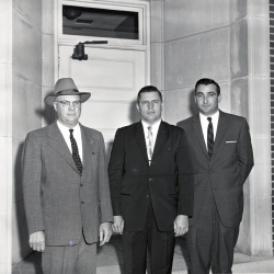 M385 Seriff Elect Fleming and deputies 4 December 1960