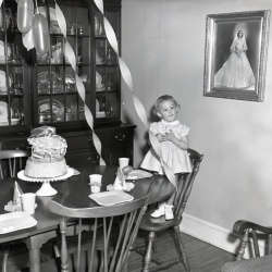 M393 Jimmy Smith;s daughter's birthday party 13 December 1960