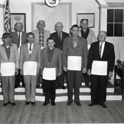 M395 Caldwell Lodge AFM Officers for 1961 December 24, 1960