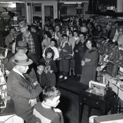 M397 White Hardware sewing machine to Mrs. Wise December 31, 1960
