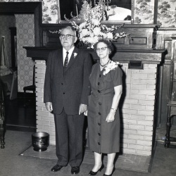 M398 Mr and Mrs J. L. Bracknell celebrate 50 years of marriage February 15, 1961