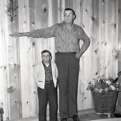 M401 Tom McKinney and friend February 16, 1961