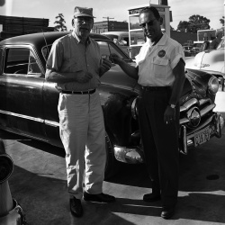 M454 Frank Mattison wins a car. July 14, 1961