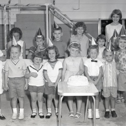 M553 Kathy Holloway...4th birthday party August 1962