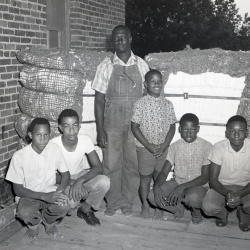 M554 Thomas Harris first bale of cotton August 1962