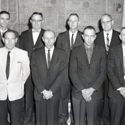 M572 Mine Lodge #117 A. F. M. Officers January 1963