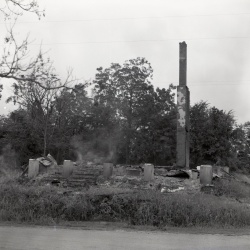 M590 Caldwell Masonic Lodge burns