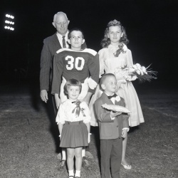 M603 Little football homecoming Mickey Edmunds, Queen October 1963