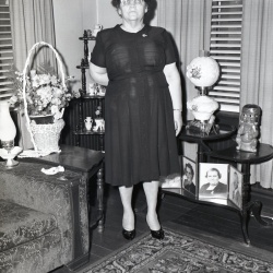 M617 O. E. S. Officers FHA District Meet. Coursey family April 1964