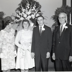 M624 Carolyn Dillashaw wedding August 22, 1964