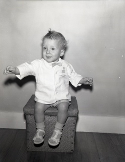 666-Little David West, 1-year old September 12 1959