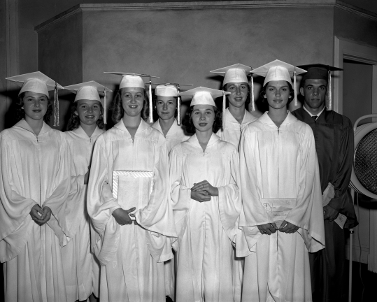 862 – Lincolnton High award Winners, Commencement, May 30, 1960