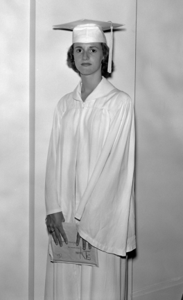 863 – Patsy Mercier, LHS Graduation, May 30, 1960