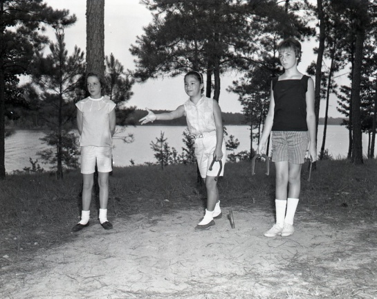 877- Augusta YWCA Camp. Clark Hill. July 9, 1960