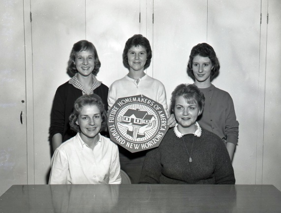 924- McCormick High School FHA Officers. September 18, 1960