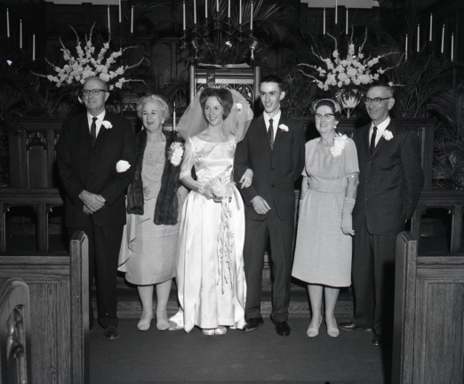 1621- Martha Logan Milford wedding Greenwood November 22 1964
