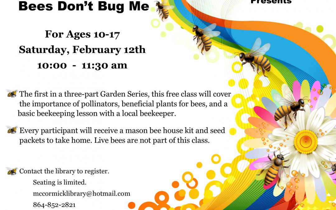 Bees Don’t Bug Me! on Feb. 12th, 2022