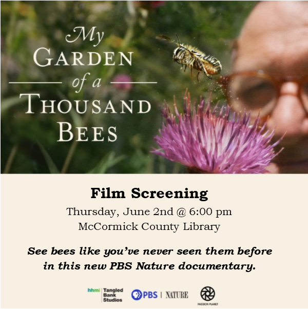 Film Screening  – My Garden of a Thousand Bees – June 2nd, 2022