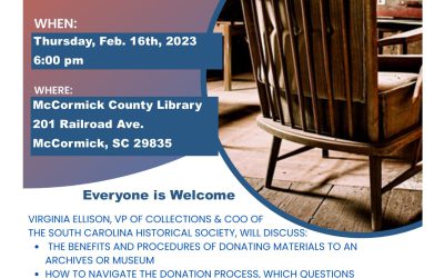 “What’s In Your Attic?” with Virginia Ellison – Feb 16th, 2023.
