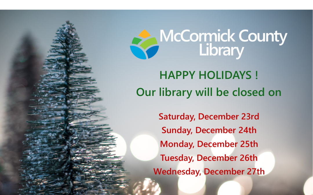 Holiday Closing Schedule